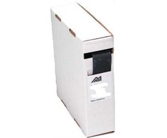 MELBYE termosusitraukiantis vamzdelis MINI-BOX pakuotėje, plonasienis, be klijų, 6.0/2, juodas, 7 metrų ilgio, be halogenų ir atsparus UV spinduliams.