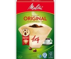 Melitta Kavos filtras Original 1X4 Nebalintas 80 vnt. pakuotėje 18 vnt. DFP