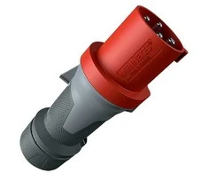 MENNEKES 13106, 63 A, 400 V, 50–60 Hz, 4P, 6 val., Tiesus