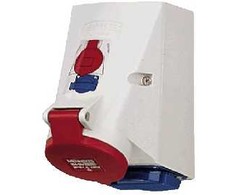 MENNEKES 1649, Straight, 400 V, Mėlyna, Raudona, Baltas, IP44, 1 pc(s)