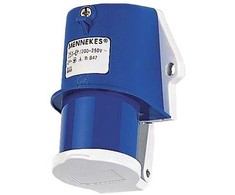 MENNEKES 847, 3P, 6 val., Mėlyna, IP44, CE, VDE, 230 V