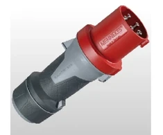 Mennekes nešiojamas kištukas PowerTOP Xtra 63A 5P 6h 400V raudonas IP44 13112 (MEN13112)