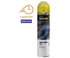 Mercalin žymėjimo purškiklis 600 ml - TS geltonas, skirtas asfaltui, betonui, žolei, žvyrui ir kt.