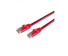 Mercodan 371234150, 15 m, Cat6, U/UTP (UTP), RJ-45, RJ-45, raudonas