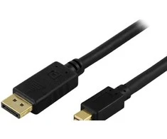 Mercodan 932455, 4,5 m, DisplayPort, Mini DisplayPort, Kištukas, Kištukas, Juoda