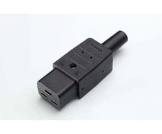 Coferro Cables „Mercodan“ – maitinimo kabelis – IEC 320 EN 60320 C19 – AC 250 V – juodas