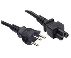 Coferro Cables Šveicariškas maitinimo laidas 1,8 m, A+C Mikio pelės kištukas, H05VV-F 3G