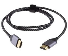 Mercodan HDMI 2.1 kabelis, 1,0 m, 8K@60Hz, 48 Gbps, HDMI: Han -