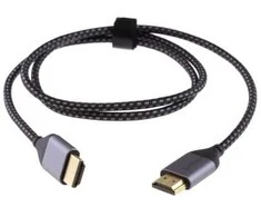 Mercodan HDMI 2.1 kabelis, 1,0 m, 8K@60Hz, 48 Gbps, HDMI: Han -