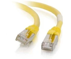 Mercodan 371915050, 5 m, Cat6a, S/FTP (S-STP), RJ-45, RJ-45, geltonas