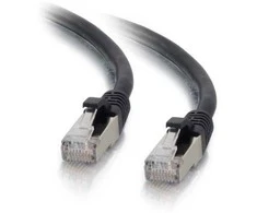 Mercodan 371918075, 7,5 m, Cat6a, S/FTP (S-STP), RJ-45, RJ-45, juodas