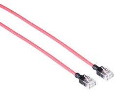 Mercodan 371924010, 1 m, Cat6a, U/UTP (UTP), RJ-45, RJ-45, Raudonas