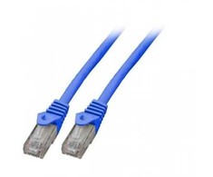 Mercodan Kabelis sieciowy RJ-45, Cat.6, U/UTP, LSZH, CCA, mėlyna, 2 m (371227020)