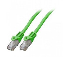 Mercodan Patch kabelis CAT6 UTP, žalias, 0,25 m, be halogenų, 2x4xAWG24