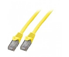 Mercodan Komutacinis kabelis CAT6 UTP, geltonas, 20 m, be halogenų, 2x4xAWG24 LSZH, polietileninis maišelis, CCA, 20 m, Cat6, U/UTP (UTP), RJ-45, RJ-45, geltonas