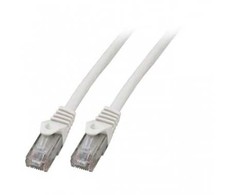 Mercodan Patch kabelis CAT6 UTP, baltas, 20m, be halogenų, 2x4xAWG24 LSZH, polietileno maišelis, CCA, 20 m, Cat6, U/UTP (UTP), RJ-45, RJ-45, baltas