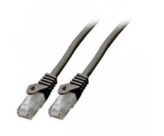 Mercodan Komutacinis kabelis KAT6 UTP, juodas, 3,0 m, be halogenų, 2x4xAWG24 LSZH, plastikinis maišelis, CCA, 3 m, Cat6, U/UTP (UTP), RJ-45, RJ-45, juodas