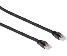 Mercodan PRO HDbaseT 5,0m, KAT7 S/FTP jungiamasis kabelis,, rūšiuojamas, LSZH halogeninis, AWG23 vientisas, 5 m, Cat6, S/FTP (S-STP), RJ-45, RJ-45, juodas