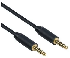 Mercodan PRO Minijack 5.0m, ULTRA SOFT 3.5mm, ekranuotas kabelis kištukas:kištukas