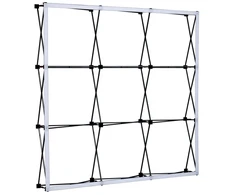 Mugės įranga, Twinco Twin Pop-Up, 350x2240x2260mm, Siena 3x3m juoda