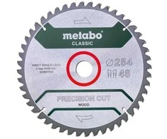 Metabo 628061000, Medžio drožlių plokštė, Kieta mediena, MDF, Fanera, Minkšta mediena, Mediena, 25,4 cm, 3 cm, 1,8 mm, 6100 aps./min., Metabo