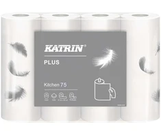 Metsa Tissue As Virtuvinis popierius „Katrin 225960 plus“ „Kitchen 75“, 32 ritinėlių pakuotė