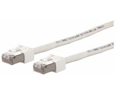 Metz METZ CONNECT patchkabel Cat.6 (Klasse E) S/FTP, Ultraflex500 VoIP, AWG 26, LSOH, wit, 2 m