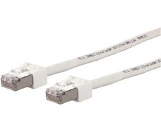 Triton METZ CONNECT patchkabel Cat.6 (Klasse E) S/FTP, Ultraflex500 VoIP, AWG 26, LSOH, wit, 3 m