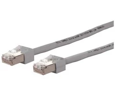 METZ CONNECT Patchkabel Cat.6 Ultraflex500 VoIP AWG 26 5,0 m grau
