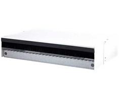 METZ CONNECT 130862-2H20E, Stovo montavimas, 2U, Baltas