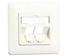 Metz Connect „MetzConnect BTR Datendose E-DAT“ modulis neužpildytas, 2 kartų uždengtas grynas baltas RAL 9010 - 1309151002-E