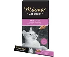 Miamor Malt-Cream skanėstai katėms, 6x15 g.