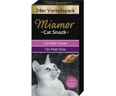 CREAM MIAMOR Cat Kreminis Malt - cat treats - 24x15g
