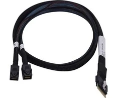 Microchip Adaptec Cable SFF8654 -> SFF8643 2xMSAS vidinis 0,8m SlimSAS - MiniSAS SAS/SATA