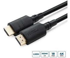 MicroConnect 4K HDMI 2.0 cable 1.8m LSZH