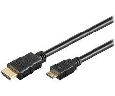 Kabelis MicroConnect HDMI Mini – HDMI 1m juoda (HDM19191V2.0C)