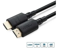 MicroConnect 4K HDMI kabelis 3 m LSZH Palaiko 2.0 4K@60Hz, 4K@60Hz