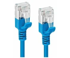 „Microconnect“ kabelis, V-FTP6A005B-SLIM, 0,5 m, Cat6a, U/FTP (STP), RJ-45, RJ-45, mėlynas