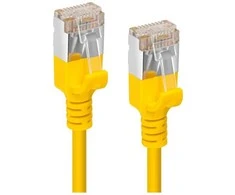 „Microconnect V-FTP6A015Y-SLIM“, 1,5 m, Cat6a, U/FTP (STP), RJ-45, RJ-45, geltonas