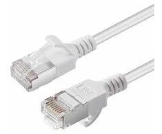 „Microconnect V-FTP6A015W-SLIM“, 1,5 m, Cat6a, U/FTP (STP), RJ-45, RJ-45, baltas