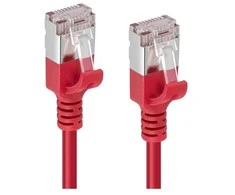 „Microconnect V-FTP6A02R-SLIM“, 2 m, Cat6a, U/FTP (STP), RJ-45, RJ-45, raudonas