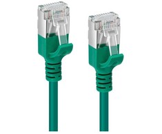 MicroConnect „Microconnect V-FTP6A03G-SLIM“ tinklo kabelis žalias 3 m Cat6a U/FTP (STP)