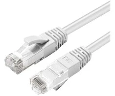MicroConnect CAT6A UTP 1,5 m baltas LSZH neekranuotas tinklo kabelis,