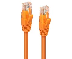 MicroConnect CAT6A UTP 30m Oranžinis LSZH