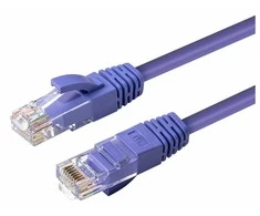 „Microconnect MC-UTP6A075P“, 7,5 m, Cat6a, U/UTP (UTP), RJ-45, RJ-45, violetinis