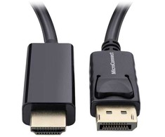 „Microconnect MC-DP-HDMI-200“, 2 m, „DisplayPort“, HDMI, Kištukas, Kištukas, Tiesus