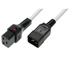 Maitinimo laidas MicroConnect Microconnect MC-C19C20LOCK-2M-W be kategorijos