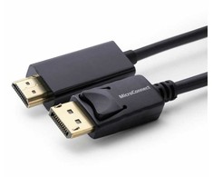 „Microconnect MC-DP-HDMI-200“, 2 m, „DisplayPort“, HDMI, Kištukas, Kištukas, Tiesus
