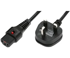 Kabelis zasilający MicroConnect Power Cord UK Type G - C13 (MC-UKC135B)