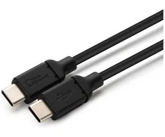 USB kabelis MicroConnect USB-C - USB-C 1 m juodas (MC-USB2.0CC1)